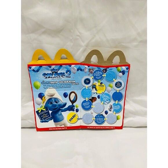 2013 McDonald's Smurfs 2 Happy Meal Box for collectors - Picture 2 of 5